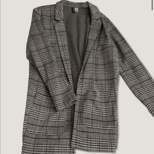 Plaid blazer